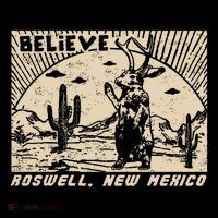 Roswell Jackalope Mousepad thumb 1