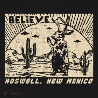 Roswell Jackalope Ornament thumb 1