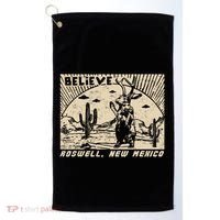 Roswell Jackalope Golf Towel thumb 0