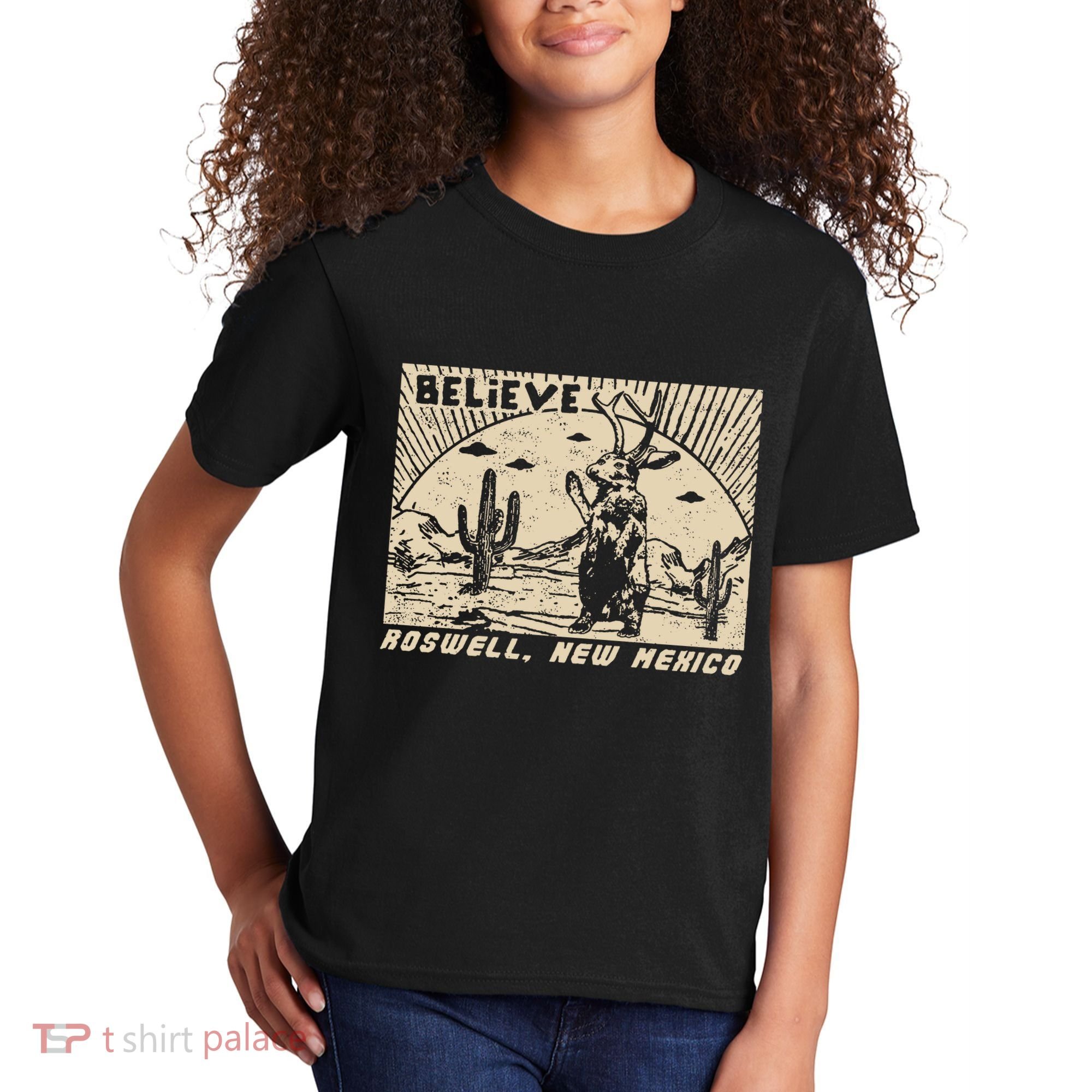 Roswell Jackalope Kids T-Shirt