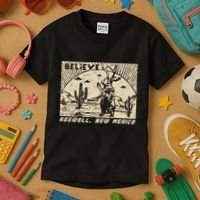 Roswell Jackalope Kids T-Shirt thumb 3