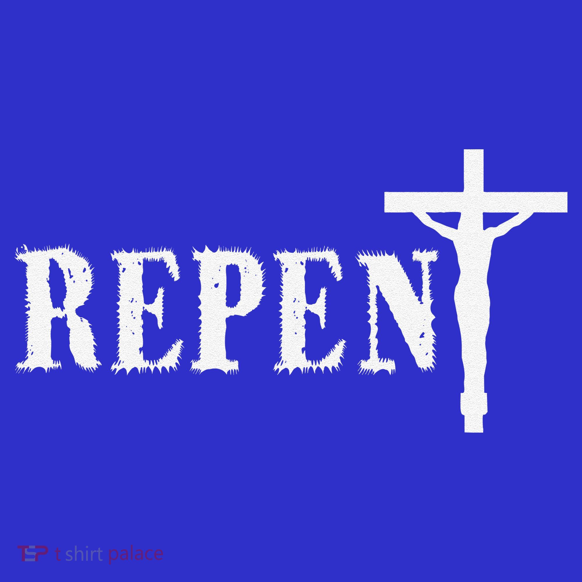 Repent Jesus Saves Religious Gift Tank Top