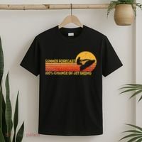 Retro Jet Ski 100 Chance Of Jetskiing Jet Skier Vintage T-Shirt thumb 2