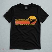Retro Jet Ski 100 Chance Of Jetskiing Jet Skier Vintage T-Shirt thumb 5