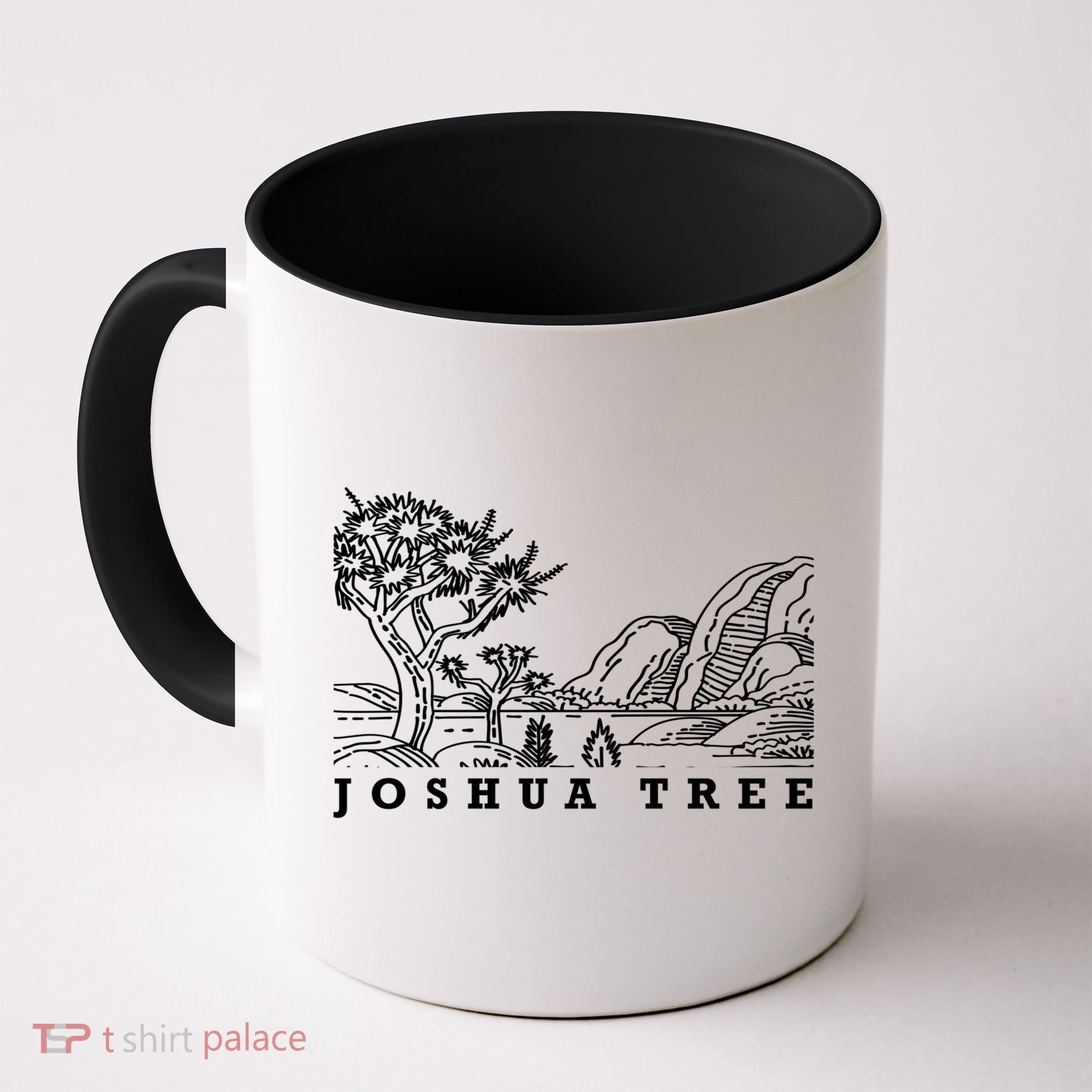 Retro Joshua Tree Funny Gift Desert Palm Nature Cactus Springs Gift Coffee Mug