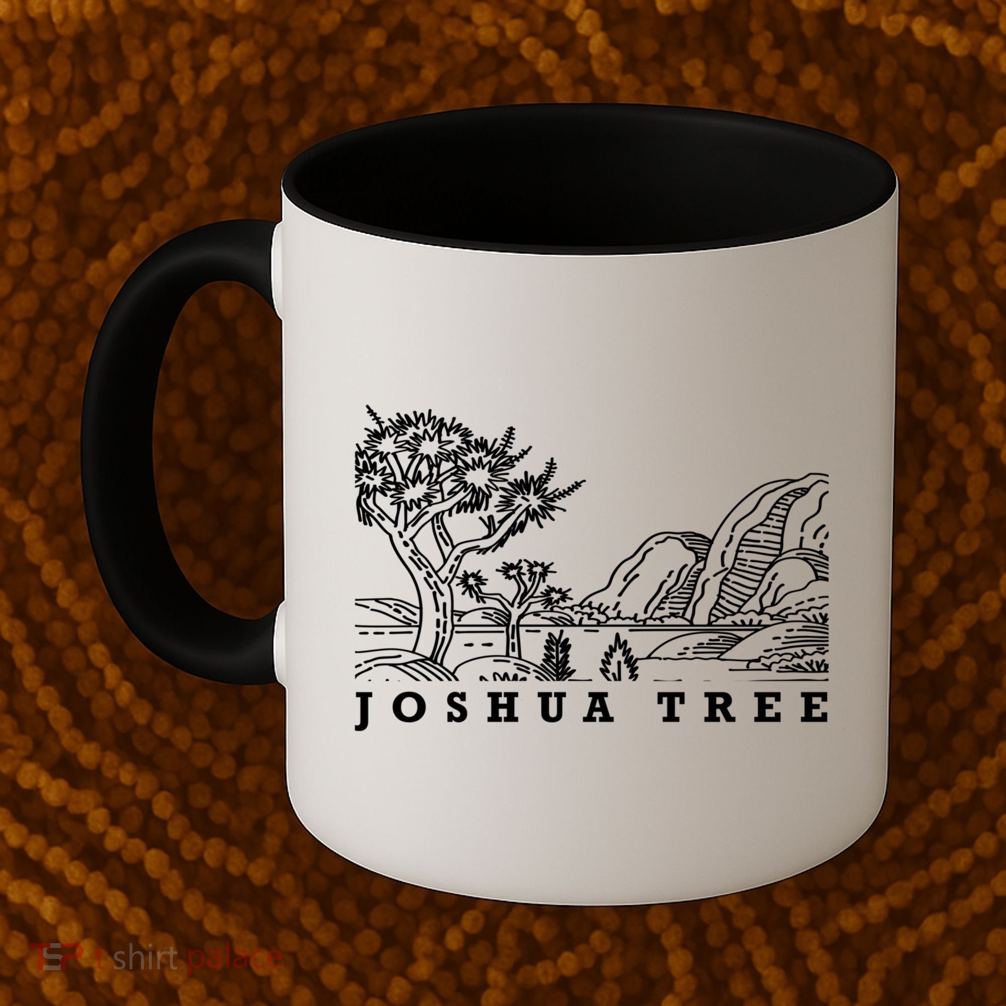 Retro Joshua Tree Funny Gift Desert Palm Nature Cactus Springs Gift Coffee Mug