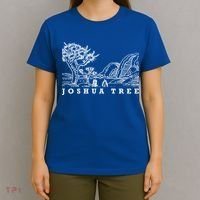 Retro Joshua Tree Funny Gift Desert Palm Nature Cactus Springs Gift T-Shirt thumb 4