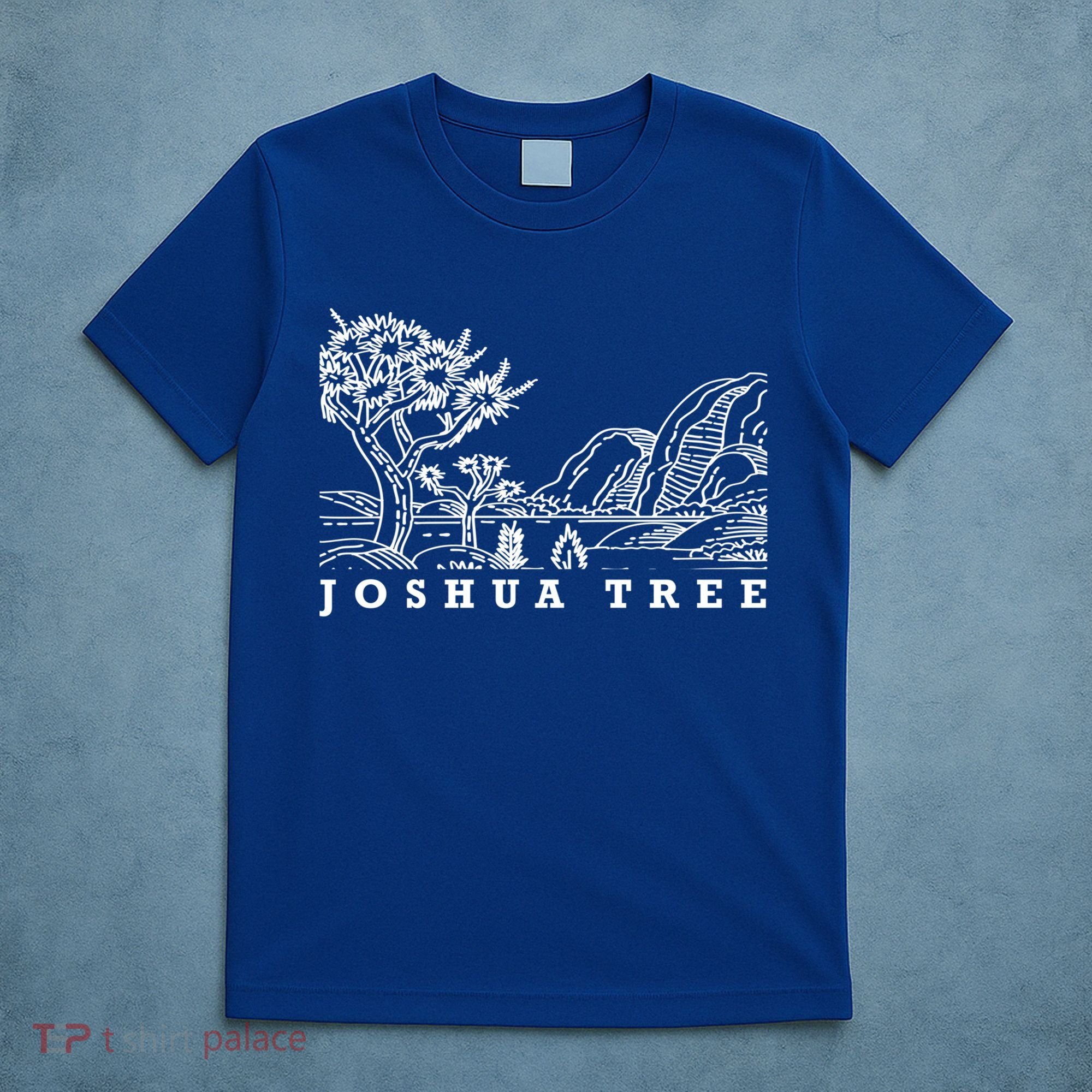 Retro Joshua Tree Funny Gift Desert Palm Nature Cactus Springs Gift T-Shirt