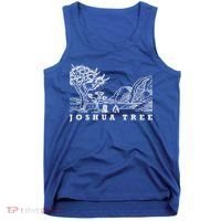 Retro Joshua Tree Funny Gift Desert Palm Nature Cactus Springs Gift Tank Top thumb 0