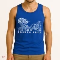 Retro Joshua Tree Funny Gift Desert Palm Nature Cactus Springs Gift Tank Top thumb 3