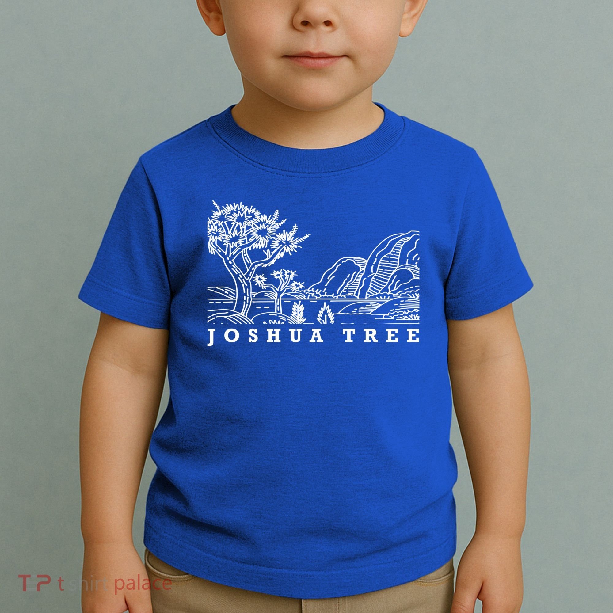Retro Joshua Tree Funny Gift Desert Palm Nature Cactus Springs Gift Toddler T-Shirt