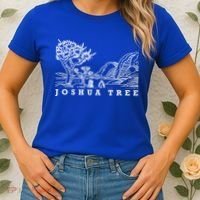 Retro Joshua Tree Funny Gift Desert Palm Nature Cactus Springs Gift Women's T-Shirt thumb 2