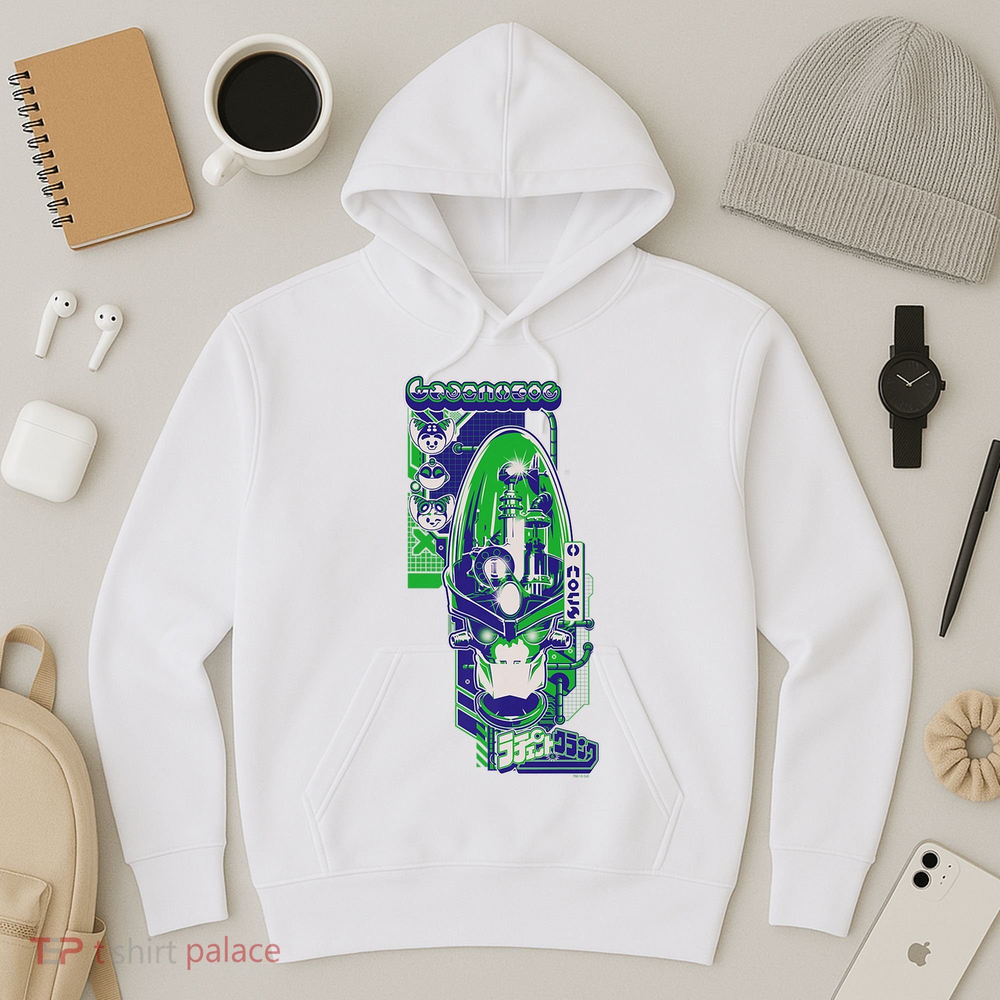 Ripple J X Ratchet & Clank Dr. Nefarious Kanji Hoodie