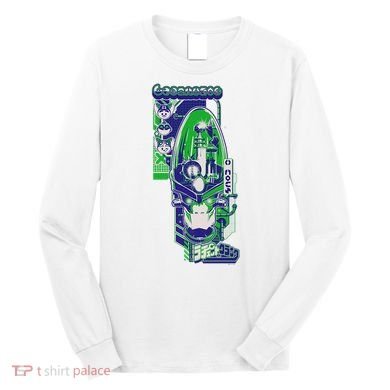 Ripple J X Ratchet & Clank Dr. Nefarious Kanji Long Sleeve Shirt
