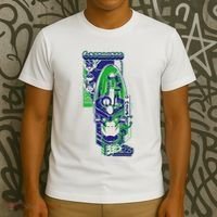 Ripple J X Ratchet & Clank Dr. Nefarious Kanji T-Shirt thumb 3