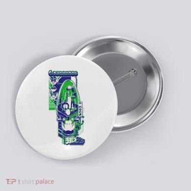 Ripple J X Ratchet & Clank Dr. Nefarious Kanji Button