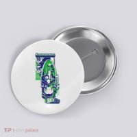 Ripple J X Ratchet & Clank Dr. Nefarious Kanji Button thumb 0