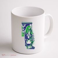 Ripple J X Ratchet & Clank Dr. Nefarious Kanji Coffee Mug thumb 1