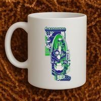 Ripple J X Ratchet & Clank Dr. Nefarious Kanji Coffee Mug thumb 2