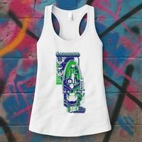 Ripple J X Ratchet & Clank Dr. Nefarious Kanji Women's Tank Top thumb 3