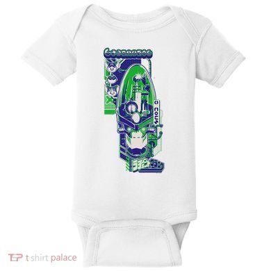 Ripple J X Ratchet & Clank Dr. Nefarious Kanji Baby Bodysuit