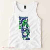 Ripple J X Ratchet & Clank Dr. Nefarious Kanji Tank Top thumb 2