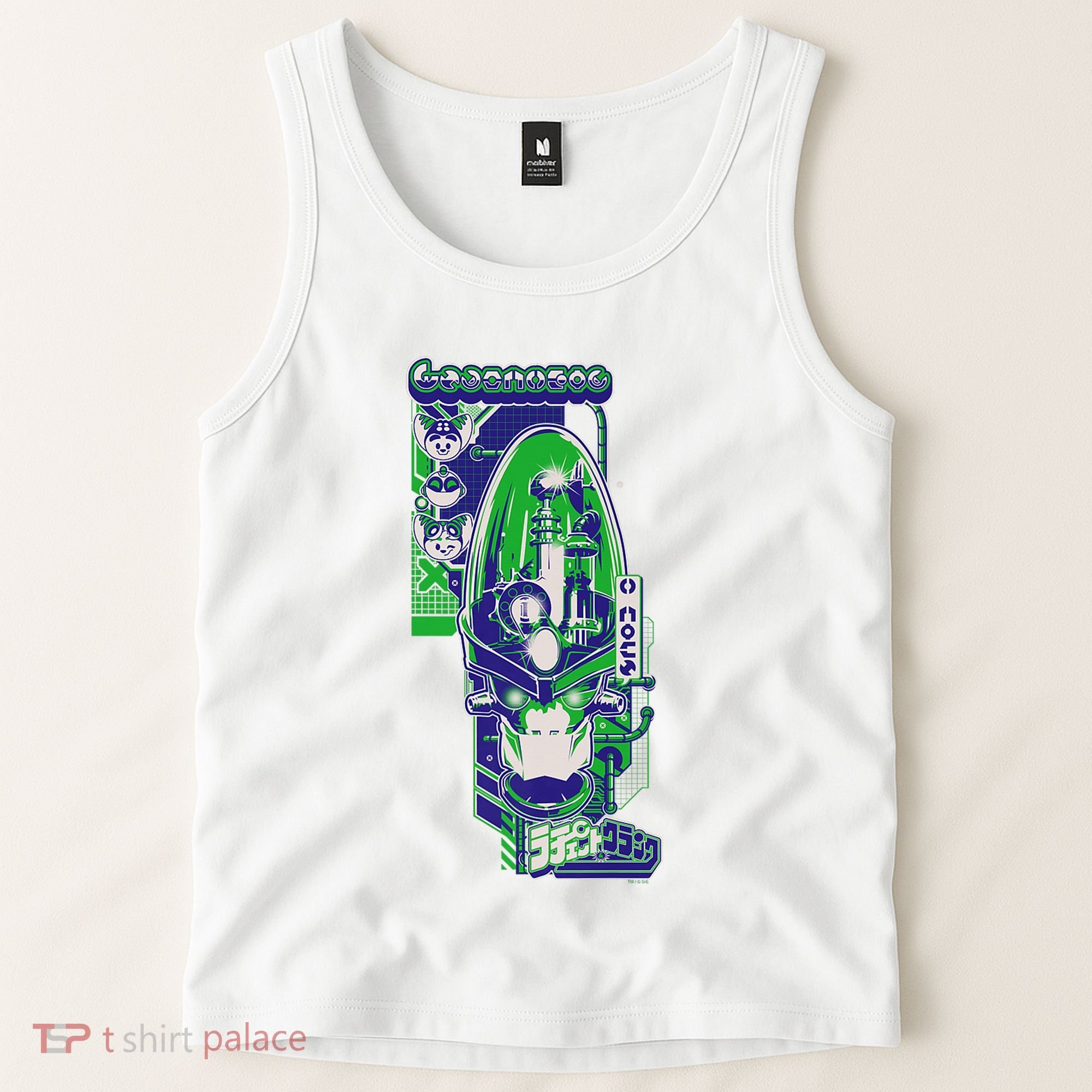 Ripple J X Ratchet & Clank Dr. Nefarious Kanji Tank Top