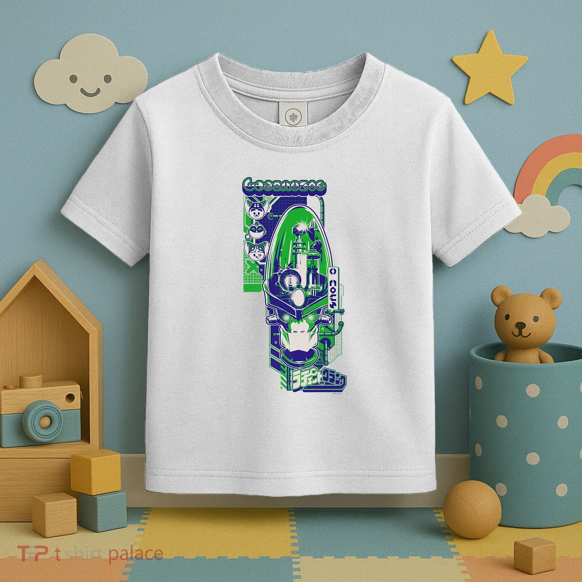 Ripple J X Ratchet & Clank Dr. Nefarious Kanji Toddler T-Shirt