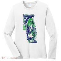 Ripple J X Ratchet & Clank Dr. Nefarious Kanji Women's Long Sleeve Shirt thumb 0