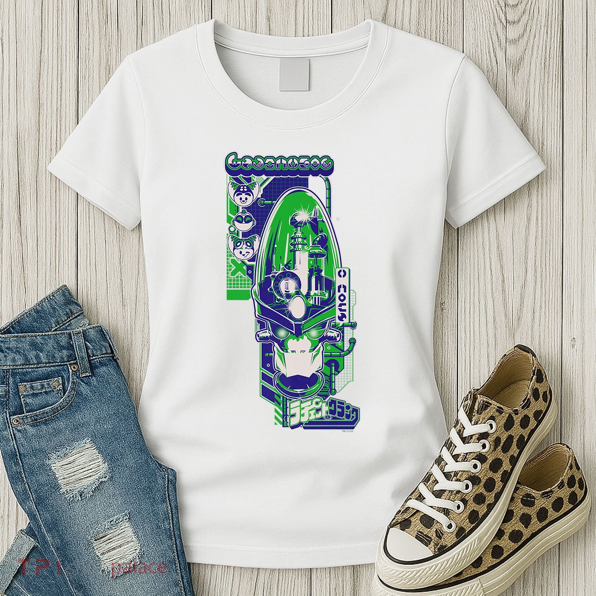 Ripple J X Ratchet & Clank Dr. Nefarious Kanji Women's T-Shirt