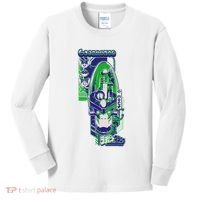 Ripple J X Ratchet & Clank Dr. Nefarious Kanji Kids Long Sleeve Shirt thumb 0