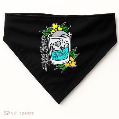 Refresh Kills American Traditional Tattoo USA-Made Doggie Bandana