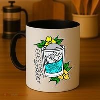 Refresh Kills American Traditional Tattoo Coffee Mug thumb 4