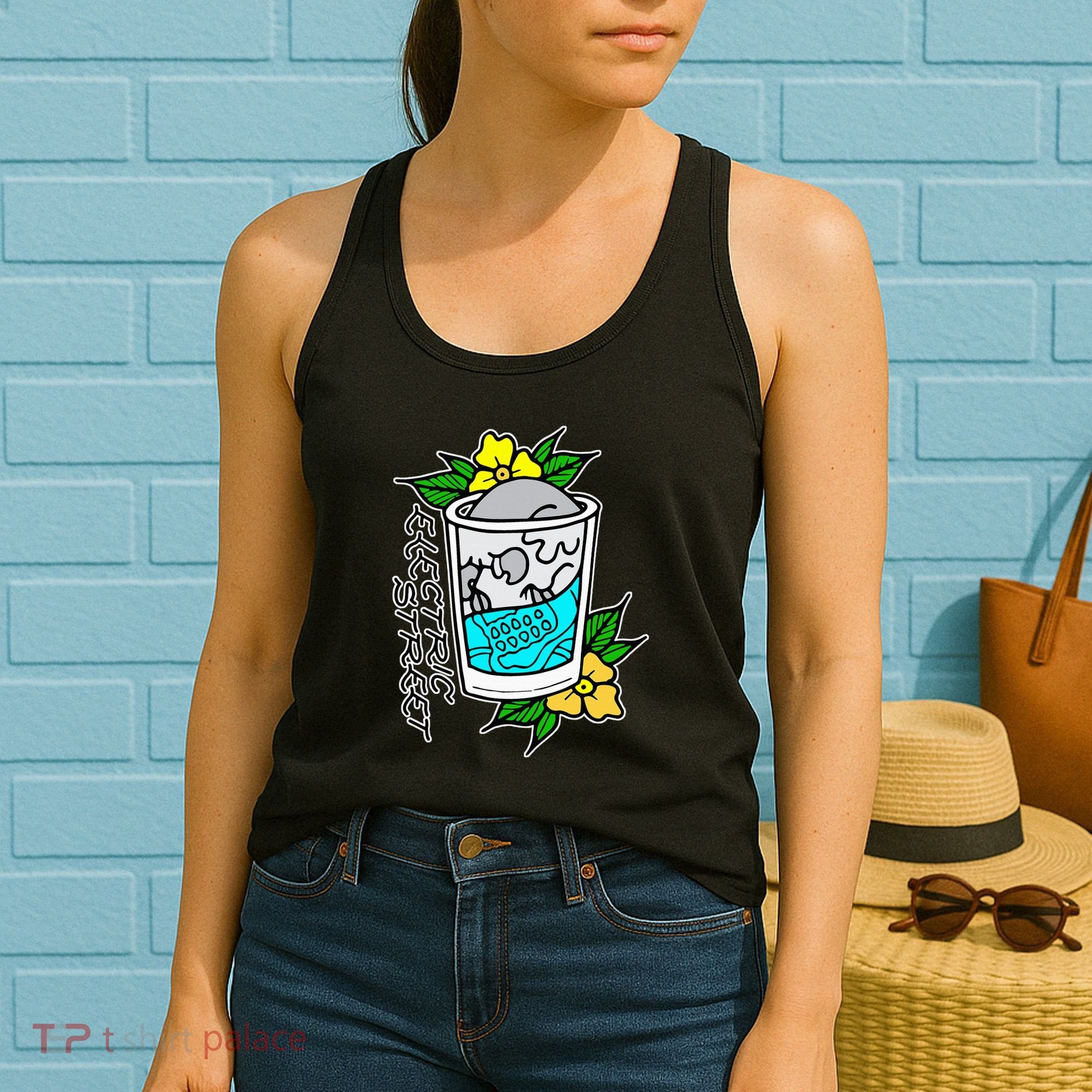 Refresh Kills American Traditional Tattoo Women's Tank Top