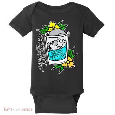 Refresh Kills American Traditional Tattoo Baby Bodysuit