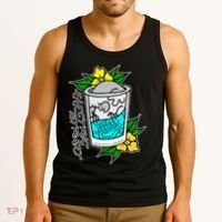 Refresh Kills American Traditional Tattoo Tank Top thumb 3