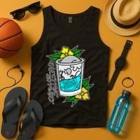 Refresh Kills American Traditional Tattoo Tank Top thumb 4