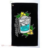 Refresh Kills American Traditional Tattoo Golf Towel thumb 0