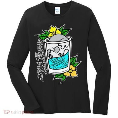 Refresh Kills American Traditional Tattoo Women's Long Sleeve Shirt