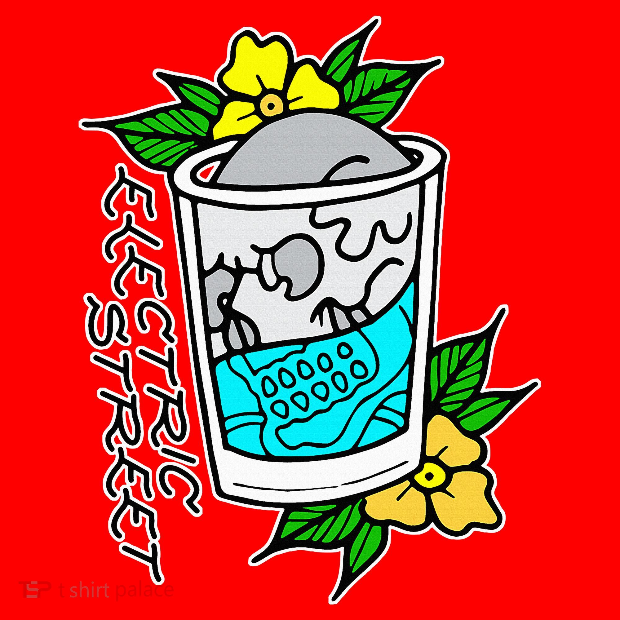 Refresh Kills American Traditional Tattoo Santa Hat