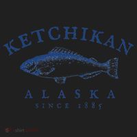 Retro Ketchikan Alaska Fishing Beanie thumb 2