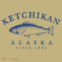 Retro Ketchikan Alaska Fishing Sweatshirt thumb 2