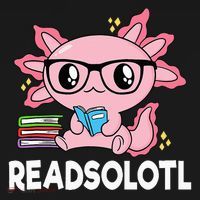Readsolotl  Kawaii Axolotl Book Lover Funny Reading Women's Hoodie thumb 2