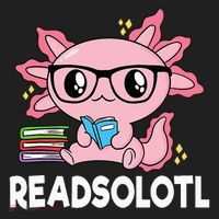 Readsolotl  Kawaii Axolotl Book Lover Funny Reading Tumbler thumb 3