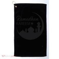 Ramadan Kareem Arabic Ramadan Mubarak Gift Golf Towel thumb 0