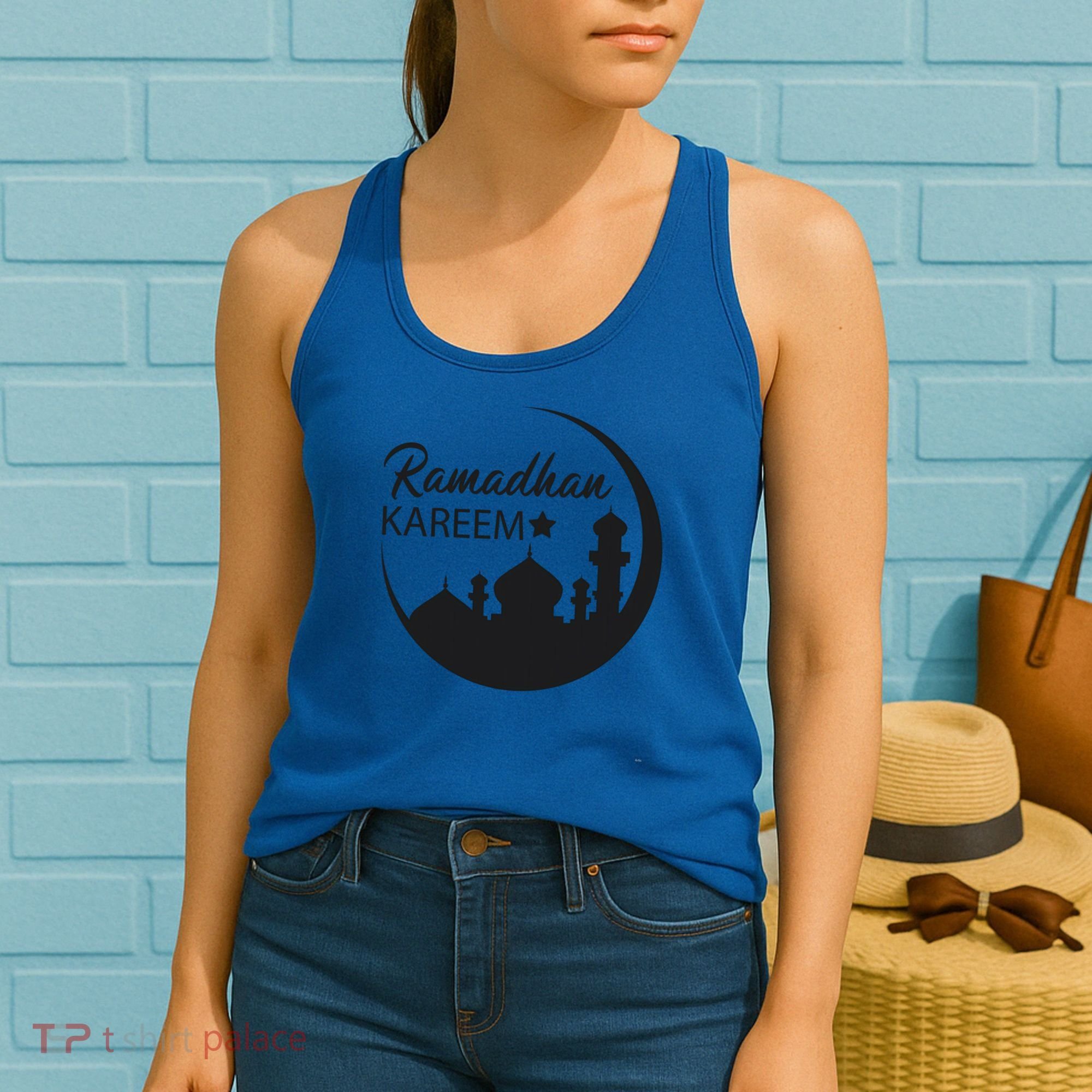 Ramadan Kareem Arabic Ramadan Mubarak Gift Women's Tank Top