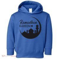 Ramadan Kareem Arabic Ramadan Mubarak Gift Toddler Hoodie thumb 0