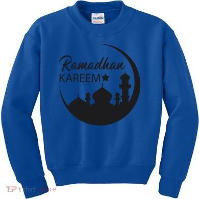 Ramadan Kareem Arabic Ramadan Mubarak Gift Kids Sweatshirt