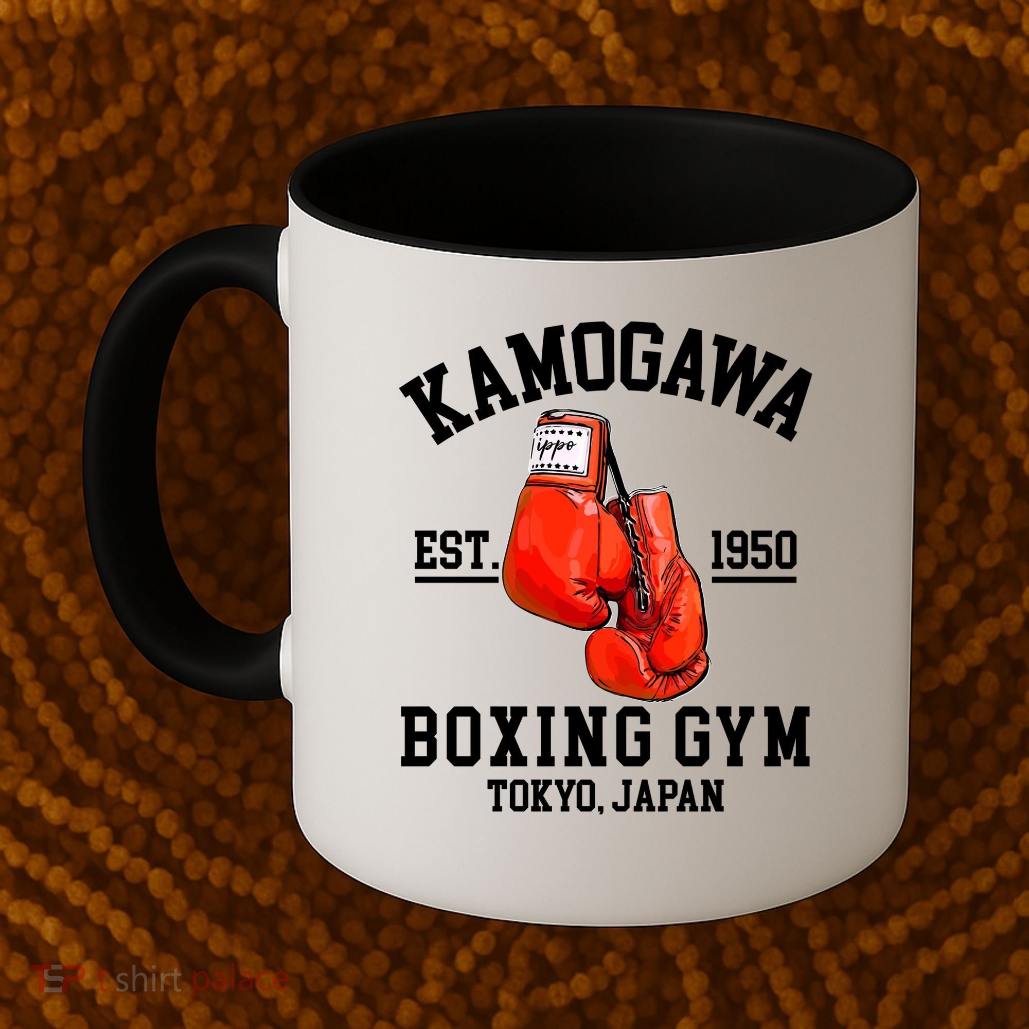 Retro Kamogawa Boxing Gym EST. 1950 Coffee Mug