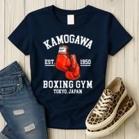 Retro Kamogawa Boxing Gym EST. 1950 Women's T-Shirt thumb 3